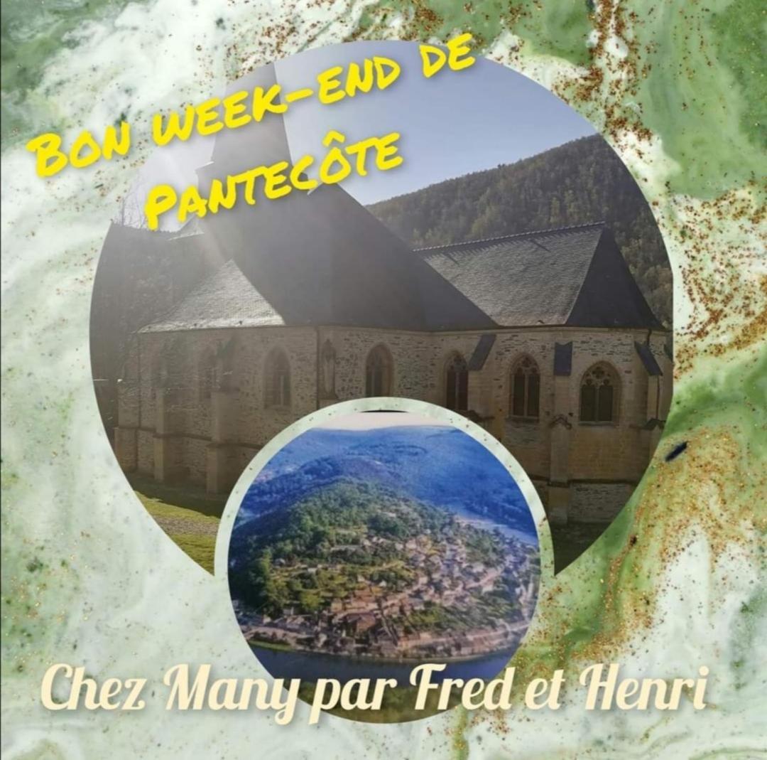 Chez Many, Par Fred Et Henri Bed and Breakfast Monthermé Buitenkant foto